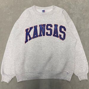 90s Russell Kansas Crewneck